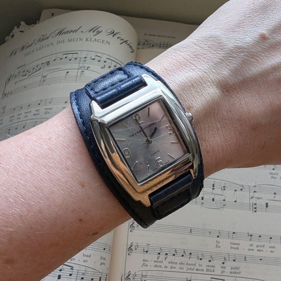 Mary Kate And Ashley Silver and Blue Watch - Picture 2 of 8